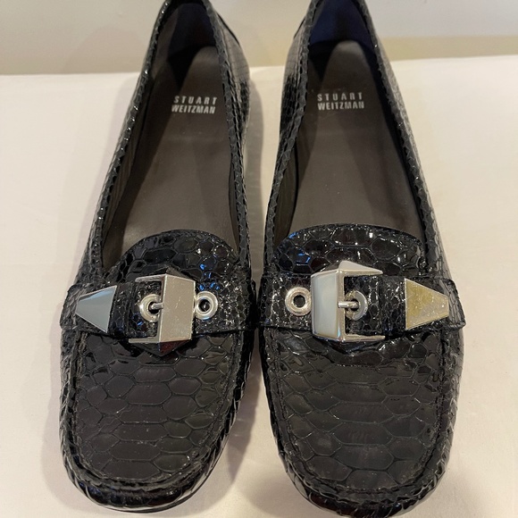 Stuart Weitzman black driving Moc - Picture 2 of 7